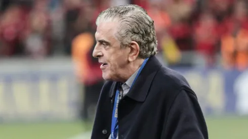 Mario Celso Petraglia presidente do Athletico-PR e visto durante cerimonia de premiacao ao final da partida contra o Maringa no estadio Arena da Baixada pela decisao do campeonato Paranaense 2024. 
