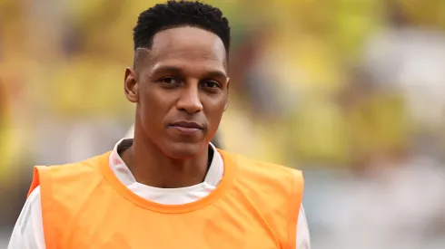  Yerry Mina of Colombia looks on during the CONMEBOL Copa America 2024 Group D match between Colombia and Costa Rica at State Farm Stadium on June 28, 2024 in Glendale, Arizona. Zagueiro é cogitado pela torcida do time carioca
