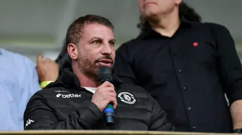 Pedrinho no estádio Sao Januari (Imagem: Thiago Ribeiro/AGIF)
