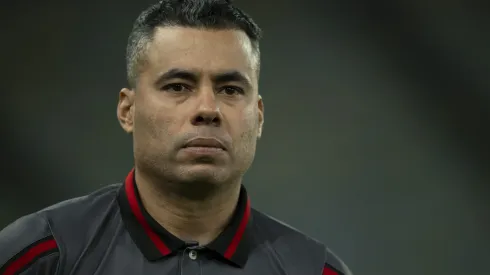 Jair Ventura durante confronto contra o Fluminense no Campeonato Brasileiro.
