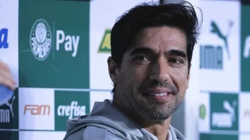 Abel Ferreira tecnico do Palmeiras durante partida contra o Atletico-GO no estadio Arena Allianz Parque pelo campeonato Brasileiro A 2024
