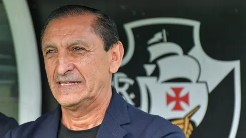 Ramon Diaz tecnico do Vasco durante partida contra o Gremio no estadio Sao Januario pelo campeonato Brasileiro A 2024. 
