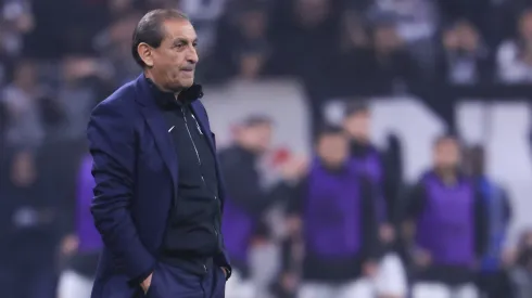 Ramon Diaz tecnico do Corinthians durante partida contra o Criciuma no estadio Arena Corinthians pelo campeonato Brasileiro A 2024
