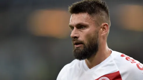 Rafael Sobis jogador do Internacional durante partida contra o Fluminense no estadio Maracana pelo campeonato Brasileiro A 2019. Ex-jogador aprovou novo comandante
