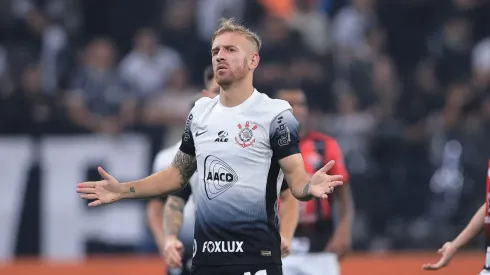 Pedro Henrique jogador do Corinthians durante partida contra o Vitoria no estadio Arena Corinthians pelo campeonato Brasileiro A 2024. 
