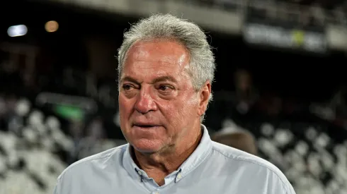 Abel Braga tecnico do Fluminense durante partida contra o Botafogo no estadio Engenhao pelo campeonato Carioca 2022. 
