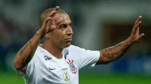 Emerson Sheik durante confronto contra a Chapecoense no Brasileirão de 2018.
