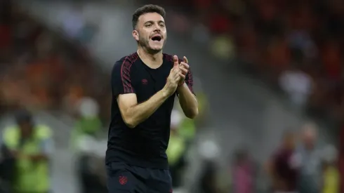 Mariano Soso tecnico do Sport, durante a partida contra o Nautico na Arena de Pernambuco, valida pela Final do campeonato pernambucano 2024, neste sabado (5)
