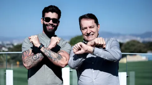 Gusttavo Lima tem uma boa relação com Pedro Lourenço - Foto: Gustavo Martins/Cruzeiro