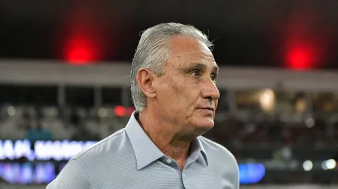 Tite tecnico do Flamengo durante partida contra o Cuiaba no estadio Maracana pelo campeonato Brasileiro A 2024. 
