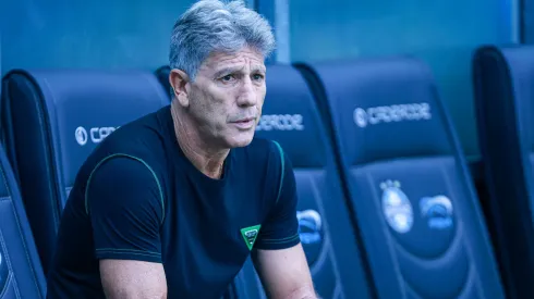 Renato Portaluppi tecnico do Gremio durante partida contra o Sao Luiz-RS no estadio Arena do Gremio pelo campeonato Gaucho 2024. Técnico aceitou vender reserva do time 
