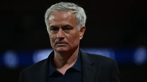 Jose Mourinho looks on after the UEFA Champions League 2023/24 final match between Borussia Dortmund v Real Madrid CF at Wembley Stadium on June 1, 2024 in London, Borussia Dortmund v Real Madrid CF – UEFA Champions League Final 2023/24
