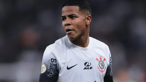 Wesley, jogador do Corinthians.
