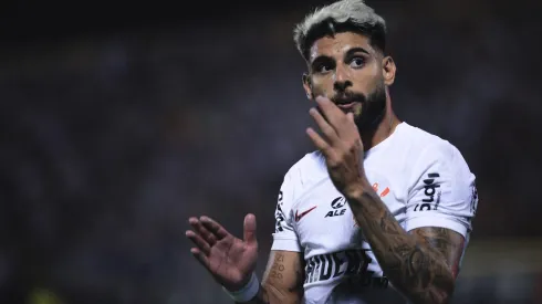 Yuri Alberto jogador do Corinthians durante partida contra o Sao Bernardo no estadio Primeiro de Maio pelo campeonato Copa Do Brasil 2024.  Centroavante virou alvo da torcida
