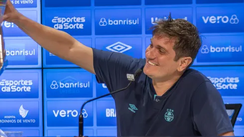 Antônio Brum falou os planos do Grêmio em termos de contratações - Foto: Liamara Polli/AGIF