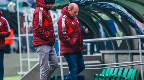 Alessandro Barcellos presidente  do Internacional durante partida contra o Juventude no estadio Alfredo Jaconi pelo campeonato Copa Do Brasil 2024.
