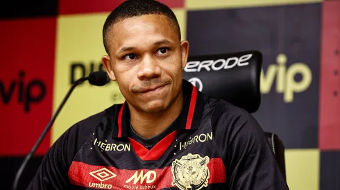 Wellington Silva, novo atacante do Sport. Foto: Paulo Paiva/Sport
