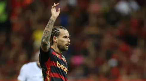 Lucas Lima durante a partida entre Sport e PontePreta na Arena de Pernambuco pelo campeonato brasileiro da Serie B 2024.
