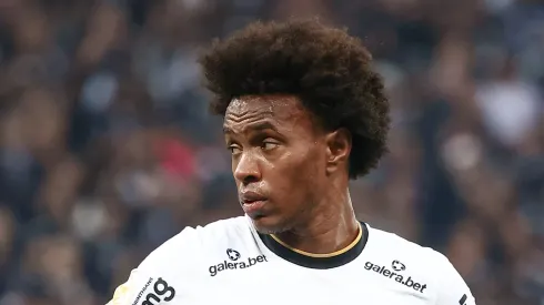 Willian, quando atuava pelo Corinthians em 2022.
