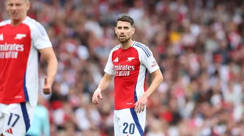 2XPRWAF Emirates Stadium, London, UK. 7th Aug, 2024. Pre Season Football Friendly, Arsenal versus Bayer Leverkusen; Jorginho of Arsenal Credit: Action Plus Sports/Alamy Live News