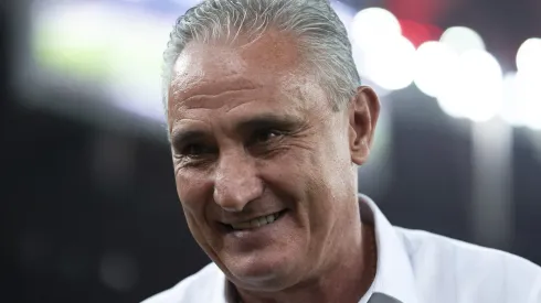 Tite, treinador do Flamengo. 
