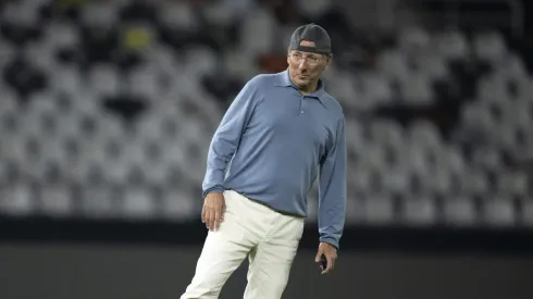 John Textor dono da SAF do Botafogo apos partida contra o Palmeiras no estadio Engenhao pelo campeonato Copa Libertadores 2024.
