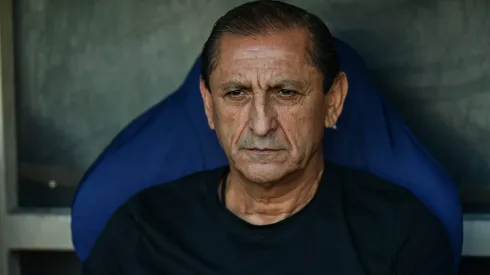 Ramon Diaz tecnico do Vasco durante partida contra o Fluminense no estadio Maracana pelo campeonato Brasileiro A 2024. Treinador recebeu avisado sobre saída de jogador
