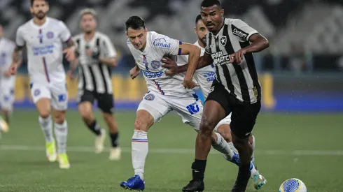 Cuiabano jogador do Botafogo durante partida contra o Bahia no estádio Engenhão pelo campeonato Copa Do Brasil 2024. Foto: Thiago Ribeiro/AGIF
