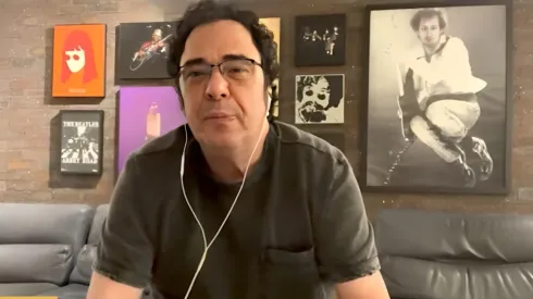 Casagrande durante participação em podcast do Fim de Papo. Foto: Reprodução Canal Youtube Uol Esporte