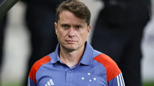 Fernando Seabra, técnico do Cruzeiro.
