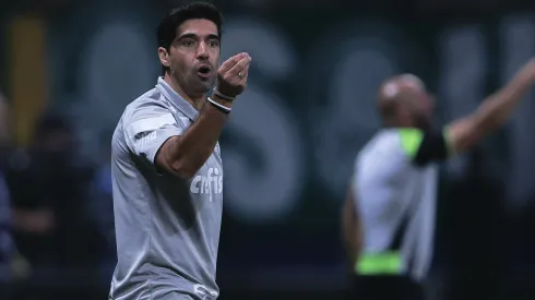 Abel Ferreira tecnico do Palmeiras durante partida contra o Botafogo  Foto: Ettore Chiereguini/AGIF
