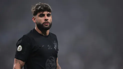 Yuri Alberto jogador do Corinthians durante partida contra o Criciuma no estadio Arena Corinthians pelo campeonato Brasileiro A 2024. Foto: Ettore Chiereguini/AGIF
