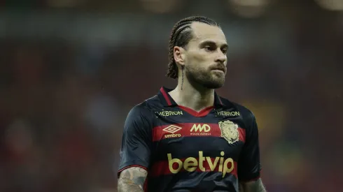 Lucas Lima durante a partida entre Sport e Ponte Preta na Arena de Pernambuco pelo campeonato brasileiro da Serie B 2024.
