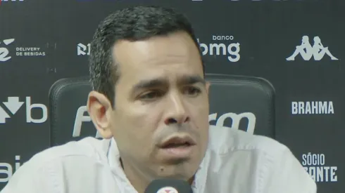 Marcelo San'tana comenta sobre reforços no Vasco – Foto: Reprodução/ VascoTV.
