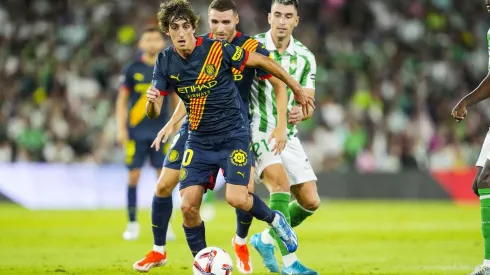 Time do Girona em campo contra o Bétis (Independent Photo Agency / Alamy Stock Photo)
