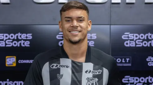 João Pedro Tchoca, zagueiro do Ceará — Foto: Gledson Jorge/Ceará SC