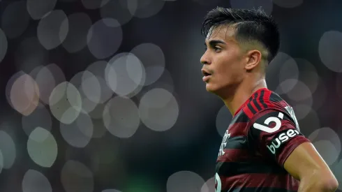 Reinier jogador do Flamengo durante partida contra o Atletico-MG no estadio Maracana pelo campeonato Brasileiro A 2019. Foto: Thiago Ribeiro/AGIF
