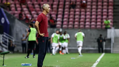 Foto: Paulo Paiva/ Sport Recife – César Lucena durante confronto contra o Ituano na Série B.
