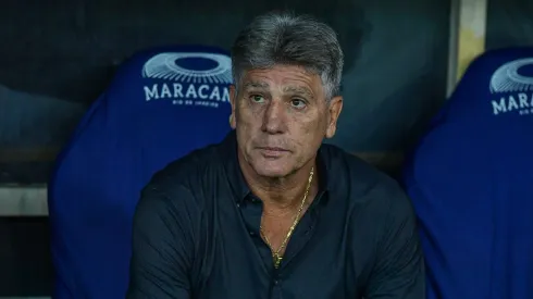  Renato Portaluppi técnico do Grêmio durante partida contra o Flamengo no estádio Maracanã pelo campeonato Brasileiro A 2024. 
