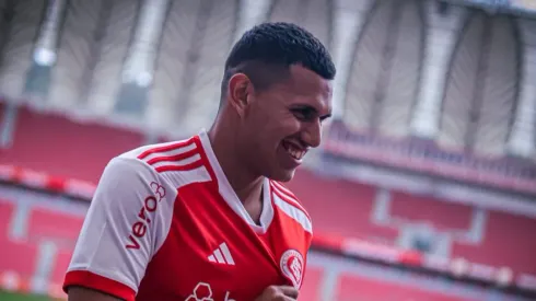 braian Aguirre, jogador do Internacional. Foto: Ricardo Duarte/Internacional
