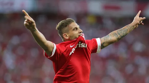 Rafael Moura brilhou com a camisa do Inter - Foto: Gustavo Granata/AGIF