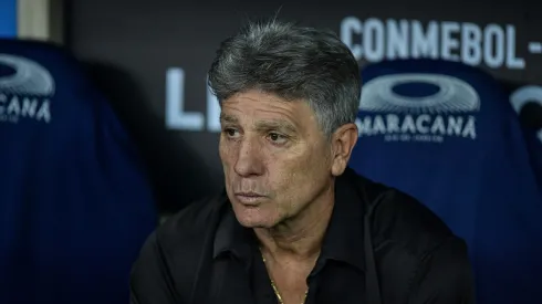 Renato Portaluppi técnico do Gremio durante partida contra o Fluminense pela Libertadores 2024. Foto: Thiago Ribeiro/AGIF
