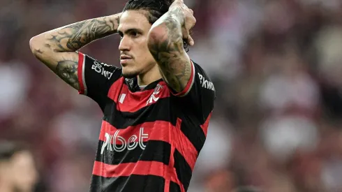 Pedro, jogador do Flamengo. 
