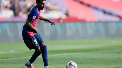 Yamal em campo pelo Barcelona (Aflo Co. Ltd. / Alamy Stock Photo)