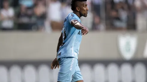 Bruno Cortez durante confronto contra o Atlético-MG no Brasileirão de 2018.
