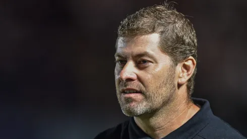  Rafael Paiva técnico do Vasco durante partida contra o Botafogo no estadio Sao Januario pelo campeonato Brasileiro A 2024. 
