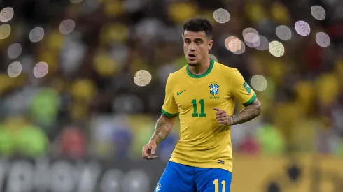 Philippe Coutinho jogador do Brasil durante partida contra o Chile no estádio Maracanã pelo campeonato Eliminatórias Copa do Mundo 2022. Meia deve ganhar mais minutagem
