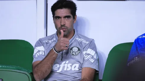 Abel Ferreira técnico do Palmeiras durante partida contra o Flamengo no estádio Arena Allianz Parque pelo campeonato Copa Do Brasil 2024. Foto: Ettore Chiereguini/AGIF
