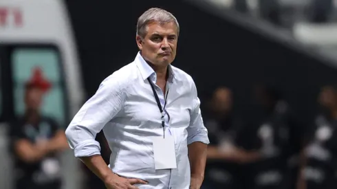 Diego Aguirre fala sobre confronto contra o Botafogo  (Foto: Gilson Lobo/AGIF)
