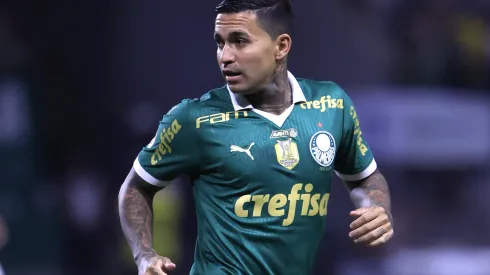 Dudu durante confronto contra o Juventude no Brasileirão 2024.